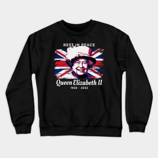 rip queen elizabeth uk Crewneck Sweatshirt